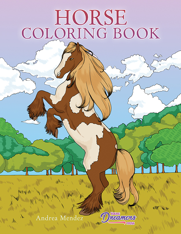 horse coloring book